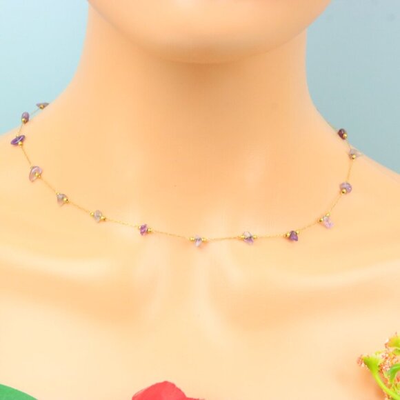 Delicate & Contemporary Necklace Chain, A Lovely Choice for Women, EVCH1132 - Picture 4 of 16